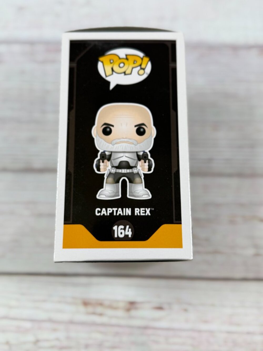 Funko Pop! Vinyl Star Wars Rebels Captain Rex #164 Smuggler's Bounty Exclusive - Picture 3 of 7
